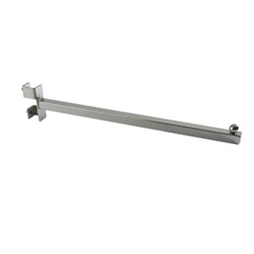 16" Twist-On Straight Arm for Square Tubing Rack