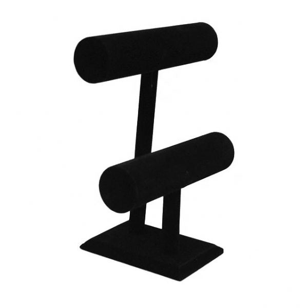 2-Tiers Jewelry Stand Bracelet Bar