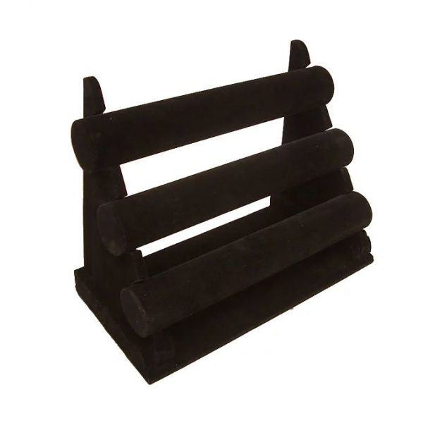 3 Bar Bracelet Display Shelf – Black