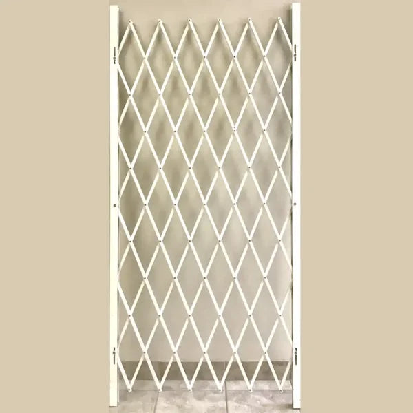 45"H Folding Security Gate / White & Various Lengths