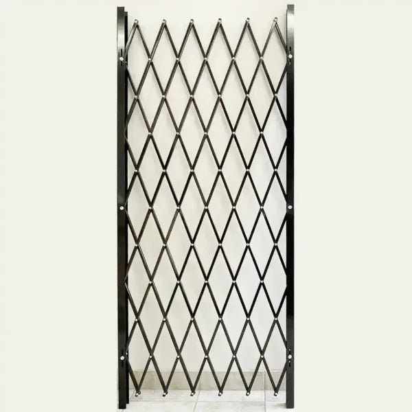 58"H Folding Security Gate / Black  & Multiple Lengths