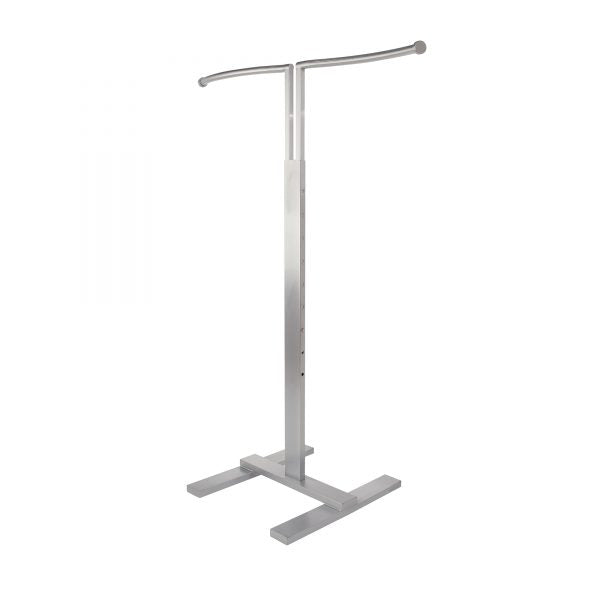 SDBA48CRVSC / Adjustable 2-Way Merchandiser w/ S-Shaped Hangrail