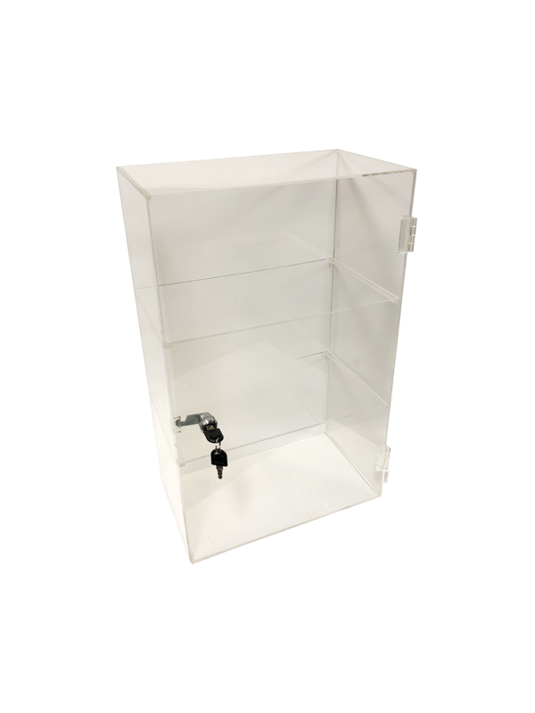3 SHELF SHOWCASE-ACRYLIC