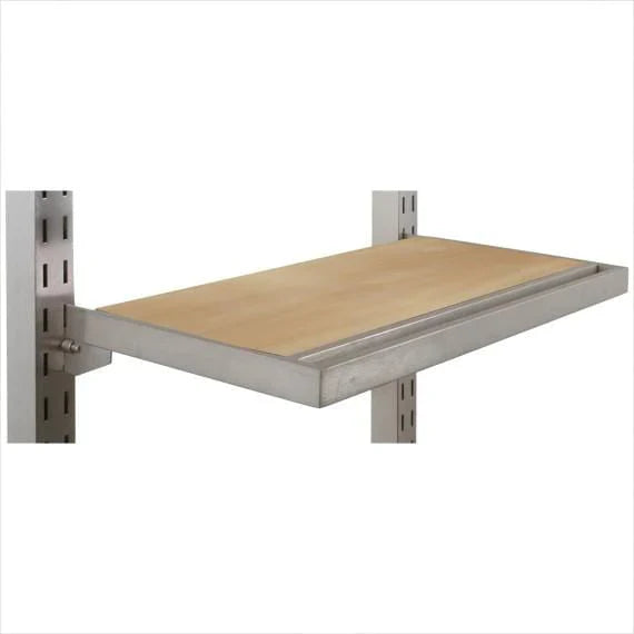 SDAK-HR SHELF/U shaped hangrail with wood shelf for heavy duty standard clothing rack