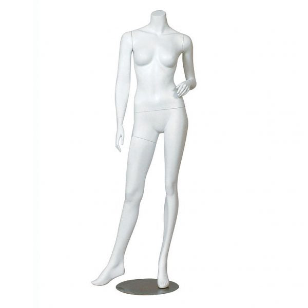 SDErica 2  / Headless Matte White Mannequin