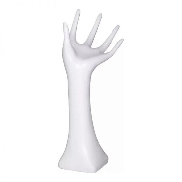 Fiberglass Display Hand – White