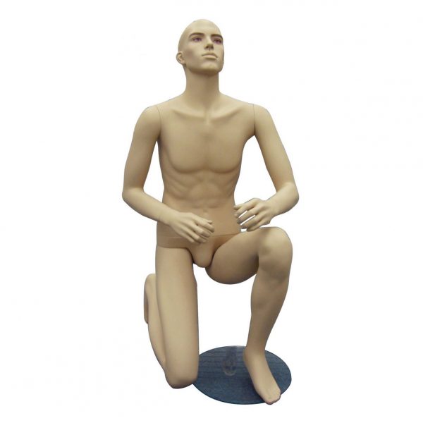 SDGM51F / Male Mannequin w/Knee Down Pose