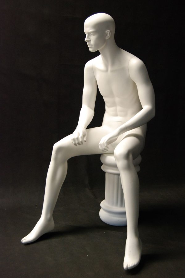 SDKW15W / Male Sitting Mannequin