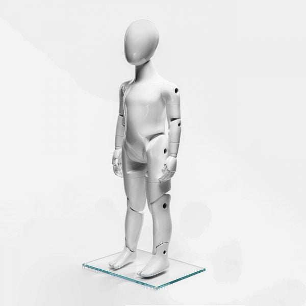 SDMZ-KM3YWEG / MANNEQUIN-CHILD-3YRS – GLOSSY WHITE