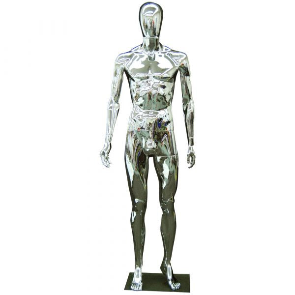 SDPS-SM1SCEG / Male Chrome Mannequin