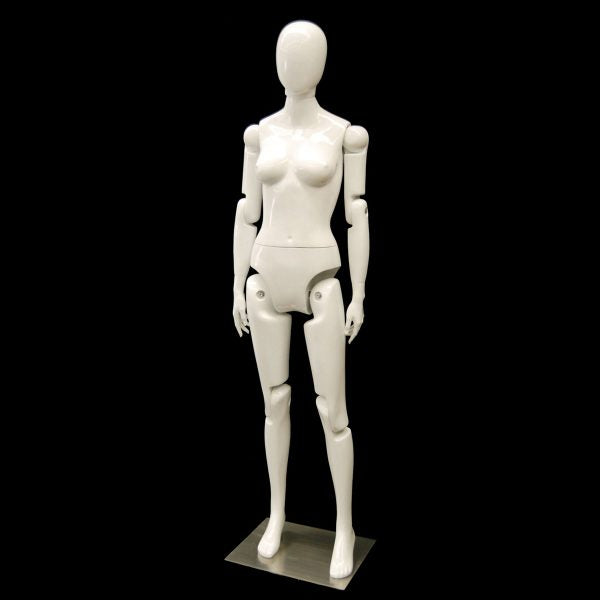 SDFFXWEG / Flexible Head, Arms & Legs Female Mannequin
