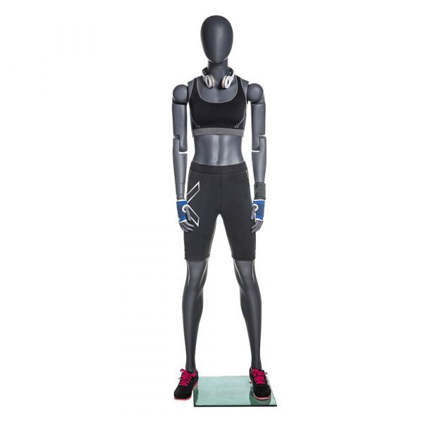 SDNIFFXG /  Athletic Flexible Arm Female Mannequin