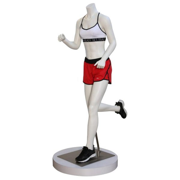 SDRUN F-1 / Female Athletic, Running Mannequin