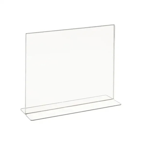 Acrylic Bottom Load Sign Holders for Counter Top