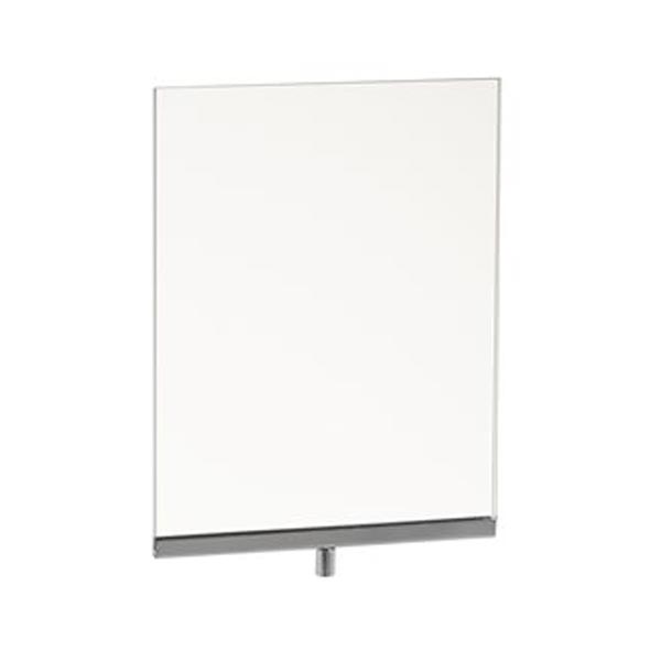 PJ811V – 11"H x 8-1/2"W Acrylic Sign Holder w/ 3/8" Fitting