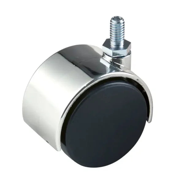 SDTW12 / 2" Plastic Twin Wheel Caster w/ 5/8" Stem