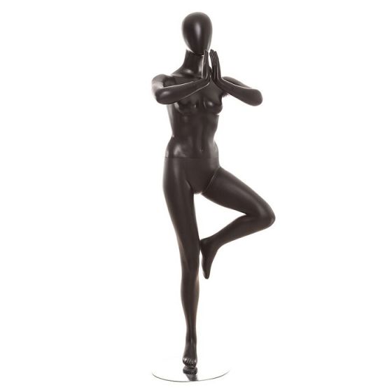 SDMC-YOGA02BK / Female Yoga Mannequin