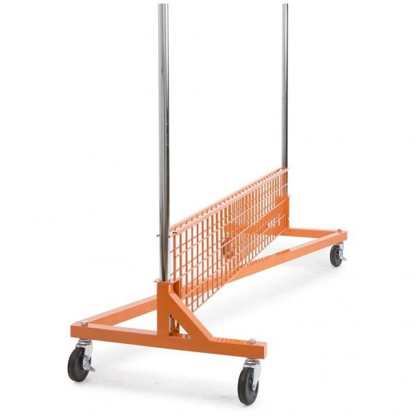 2-Piece Folding Bottom Shelf for Z-Rack/ Orange