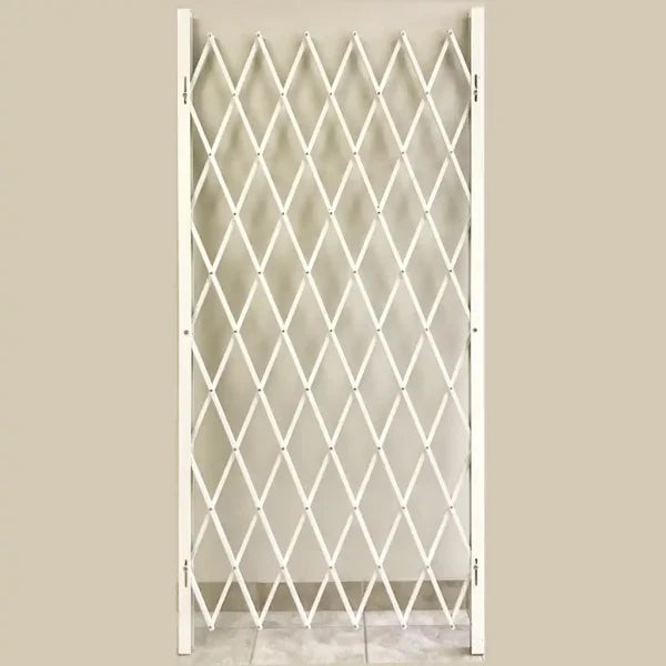 66"H Folding Security Gate / White  & Various Lengths