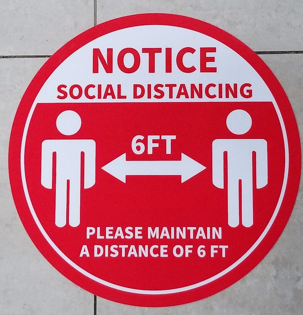 FLOOR DECAL - STICKERS