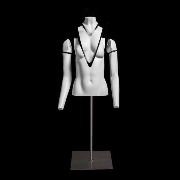 SDMZ-GH 1/2F Female Ghost Mannequin Torso