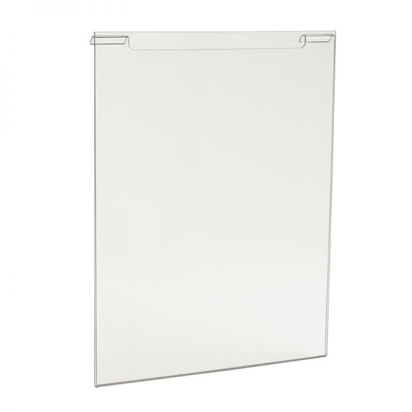 HP/SG811V –  8.5" x 11" Acrylic Vertical for Slatwall/Gridwall