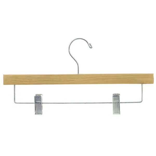 SD901S / WOODEN SKIRT HANGER – 14" LONG