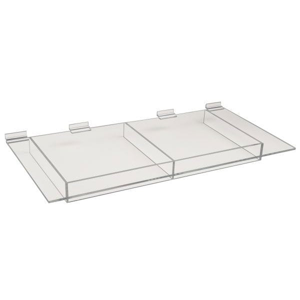 24"L x 12"D Extra Support Shelf – Clear