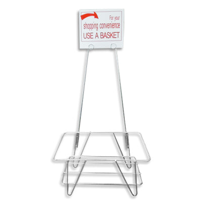 Shopping Basket Stand