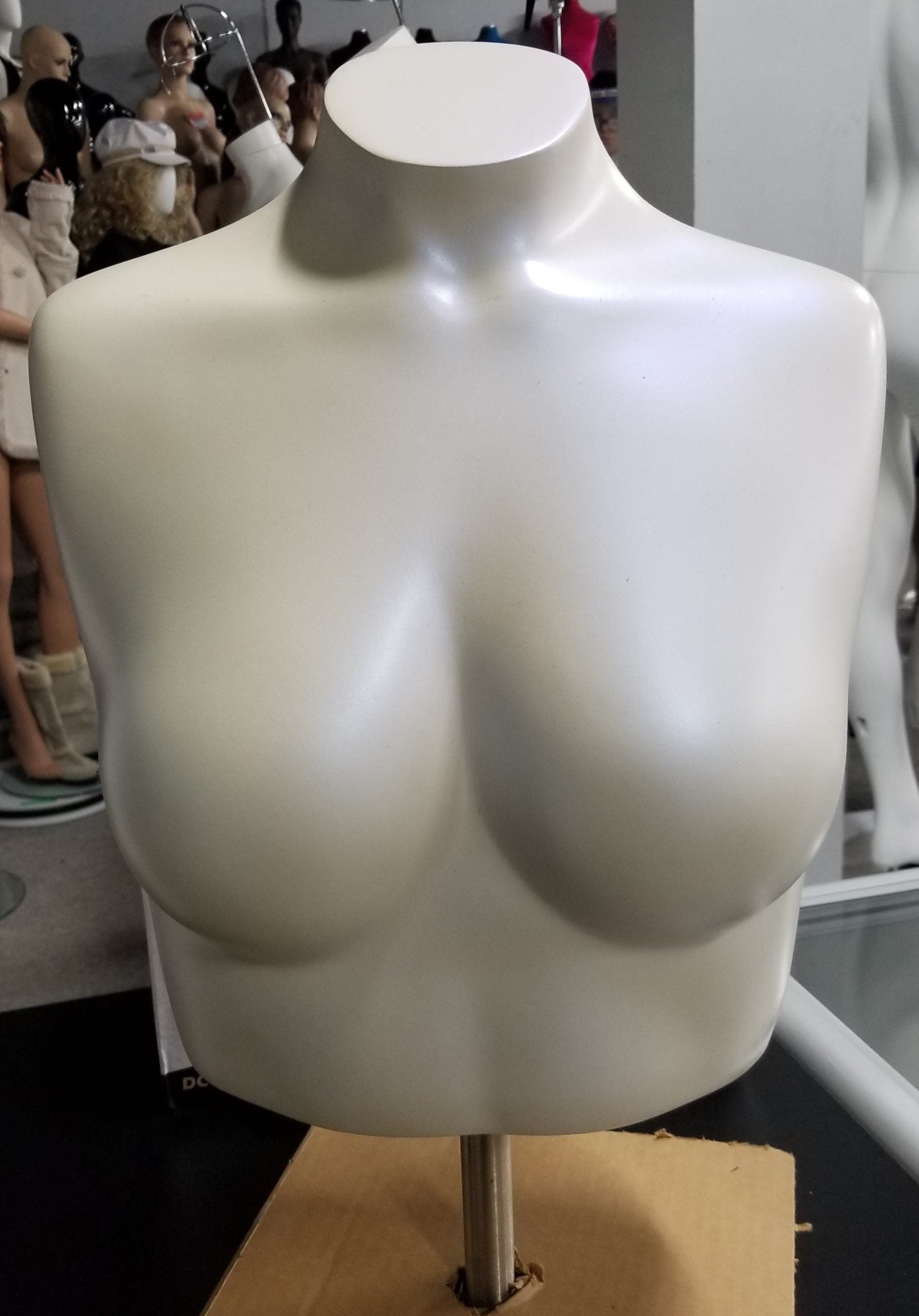 Headless Bust Round Mannequin