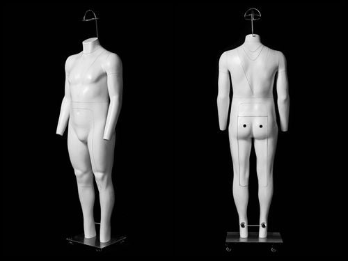 SDMZ-GH25 Plus size male Ghost Mannequin!