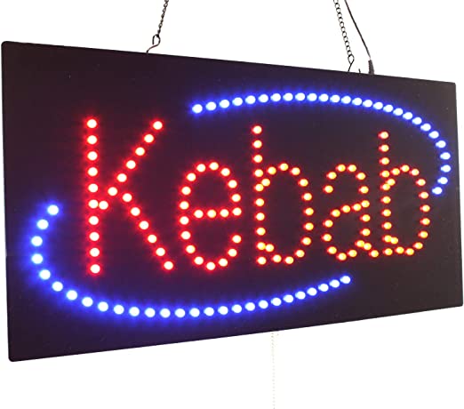L.E.D KEBAB SIGN