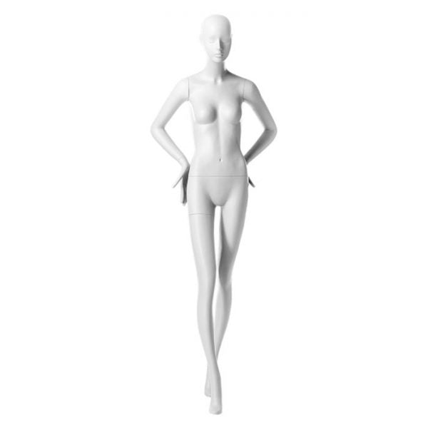 SDKATE2/ Matte White Female Mannequin