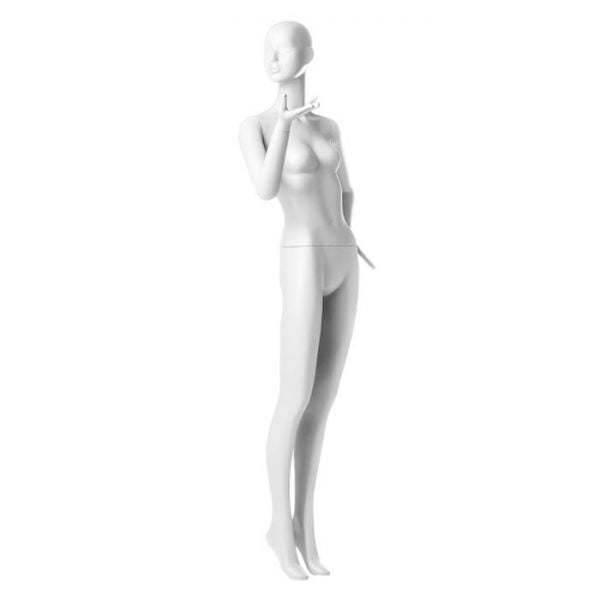 SDKATE3 /Matte White Female Mannequin