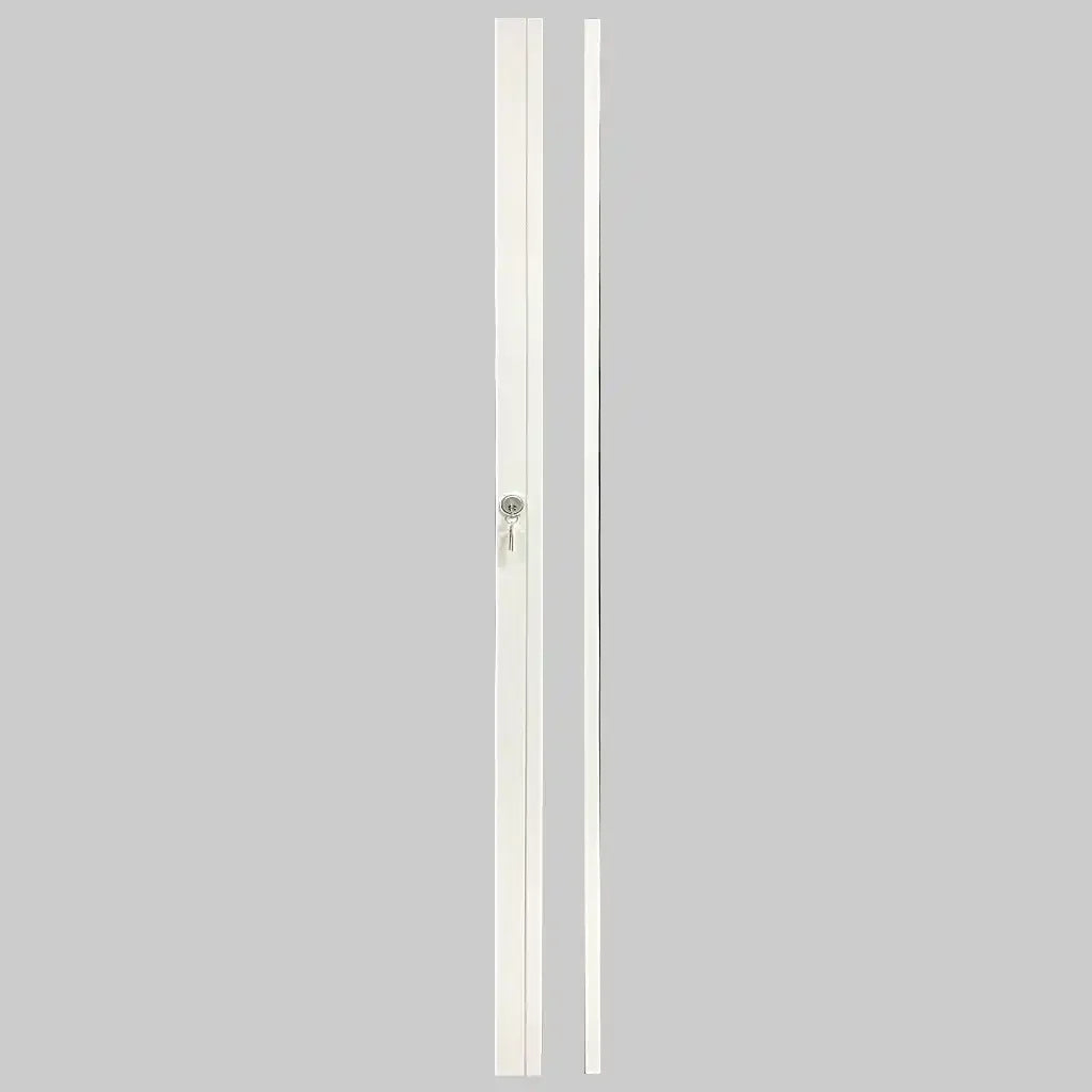 Locking Post - 76" White