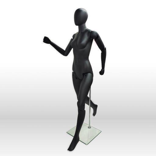 SDMZ-FM01-BKEG / Flexible Egghead Mannequin