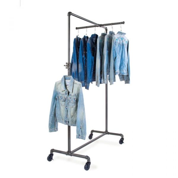 SDPSBBCB1ADJ / Pipeline Adjustable Ballet Rack with One Cross Bar