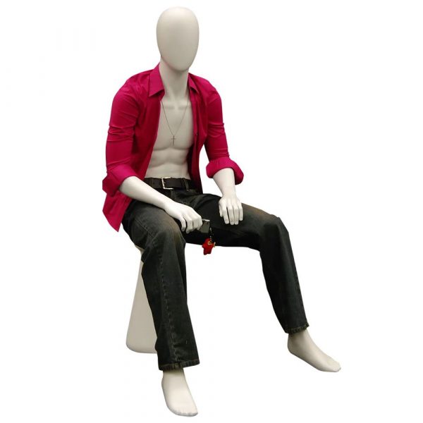 SDMD-KW15D / Egg Head Male Sitting