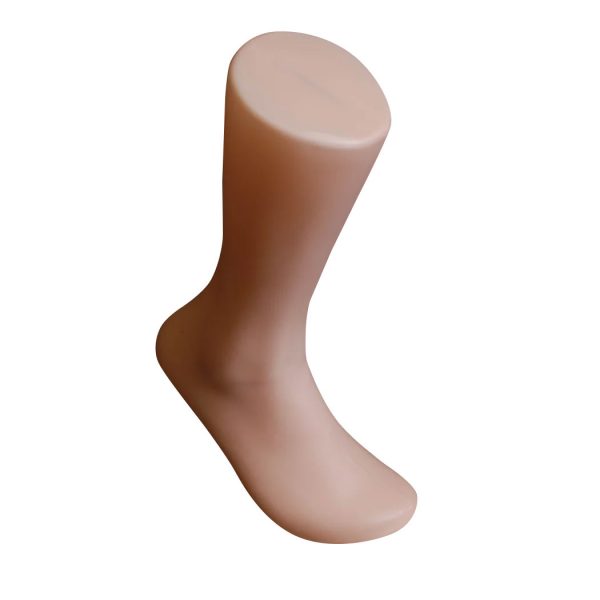 SDPS-MFOOT / Male Full Round Plastic Foot
