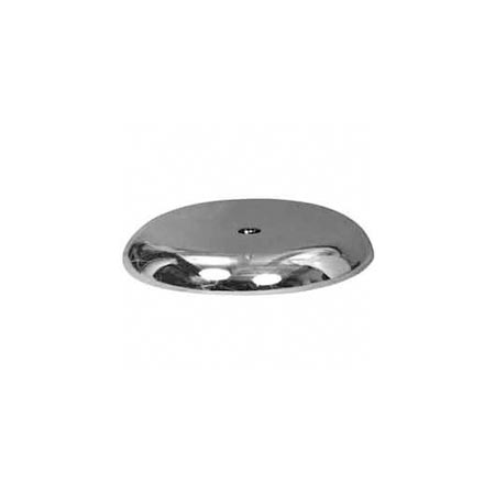 4" Round Chrome Base w/ 3/8" threading