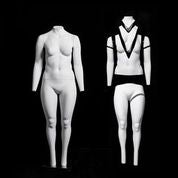 SDMZ-GH10/ Plus Size Female Ghost Mannequin