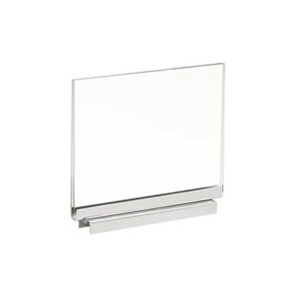 SDPJM57 / 7"W x 5-1/2"H Acrylic Sign Holder w/ Magnetic Base