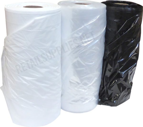 54" Clear Dry Cleaning Poly Garment Roll