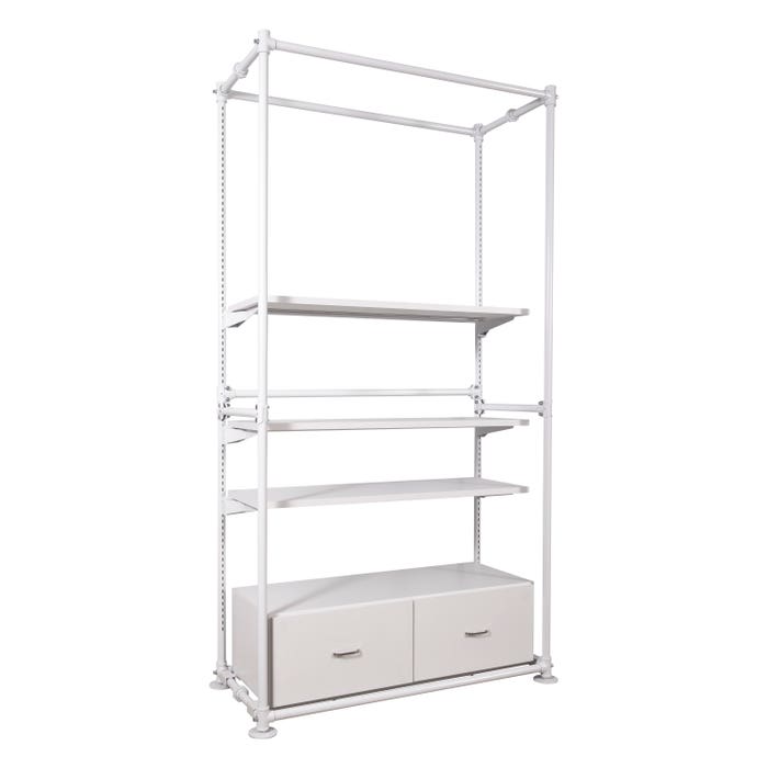 PIPELINE BASE CABINETS FOR FREESTANDING MERCHANDISING UNIT